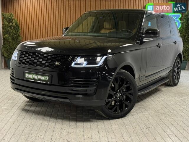 Чорний Ленд Ровер Рендж Ровер, об'ємом двигуна 4.37 л та пробігом 115 тис. км за 88000 $, фото 3 на Automoto.ua