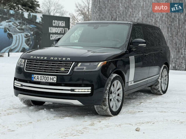 Черный Ленд Ровер Рендж Ровер, объемом двигателя 5 л и пробегом 163 тыс. км за 57000 $, фото 1 на Automoto.ua