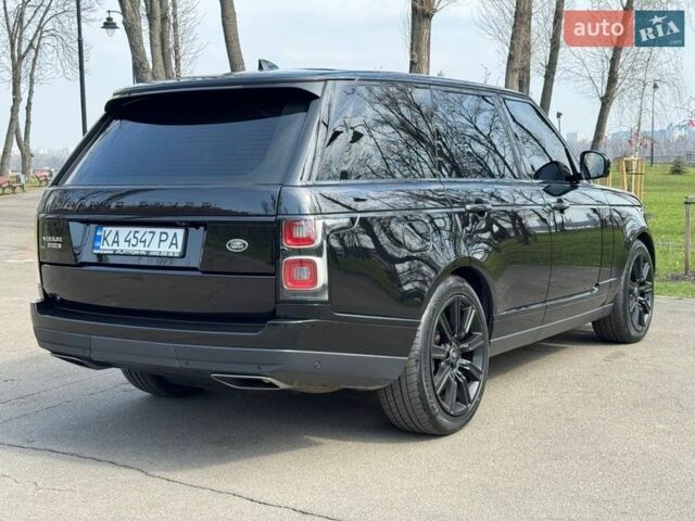 Черный Ленд Ровер Рендж Ровер, объемом двигателя 4.37 л и пробегом 119 тыс. км за 61900 $, фото 19 на Automoto.ua