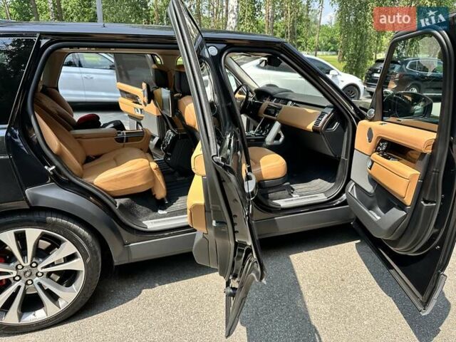 Чорний Ленд Ровер Рендж Ровер, об'ємом двигуна 5 л та пробігом 75 тис. км за 87000 $, фото 8 на Automoto.ua