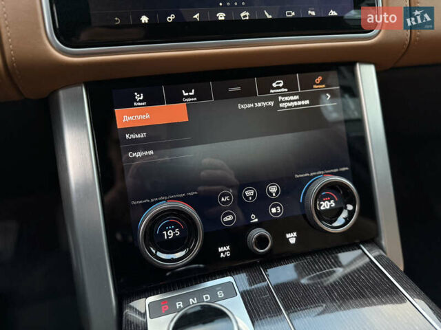 Ленд Ровер Рендж Ровер 2019 в Львове на Automoto.ua Черный Ленд Ровер Рендж Ровер, объемом двигателя 4.37 л и пробегом 160 тыс. км за 74900 $, фото 54 на Automoto.ua