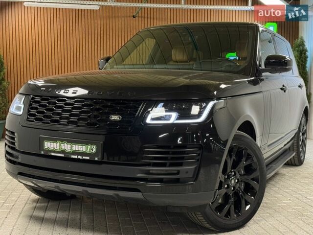 Чорний Ленд Ровер Рендж Ровер, об'ємом двигуна 4.37 л та пробігом 115 тис. км за 88000 $, фото 10 на Automoto.ua