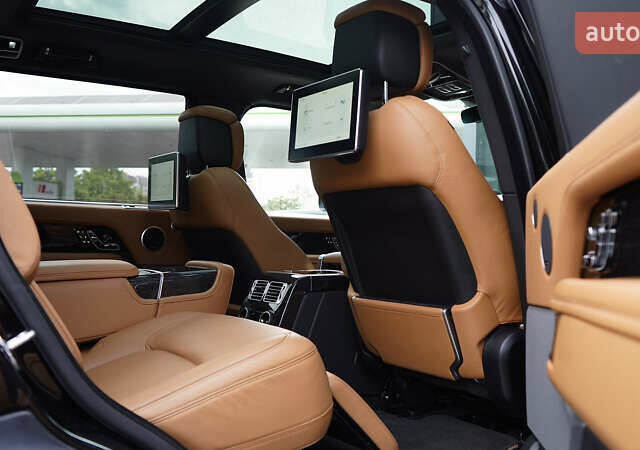 Черный Ленд Ровер Рендж Ровер, объемом двигателя 4.37 л и пробегом 128 тыс. км за 79500 $, фото 72 на Automoto.ua