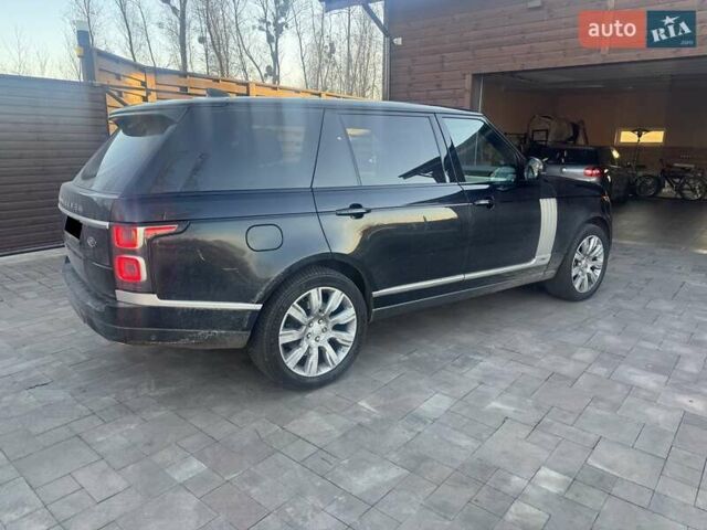 Чорний Ленд Ровер Рендж Ровер, об'ємом двигуна 5 л та пробігом 164 тис. км за 60000 $, фото 7 на Automoto.ua