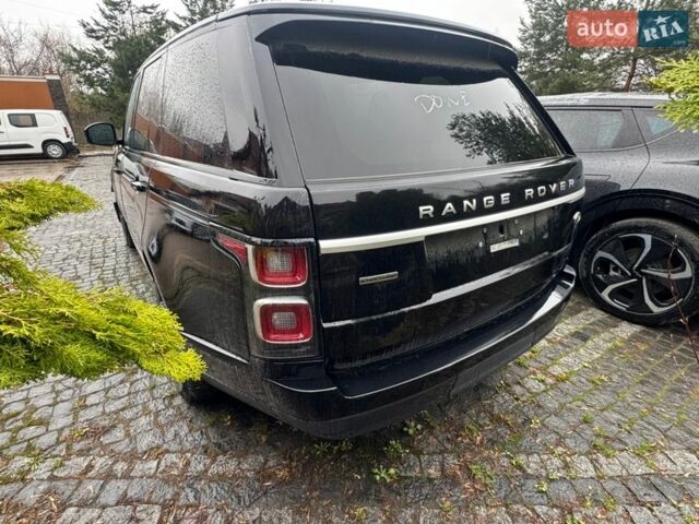 Черный Ленд Ровер Рендж Ровер, объемом двигателя 5 л и пробегом 55 тыс. км за 29999 $, фото 4 на Automoto.ua