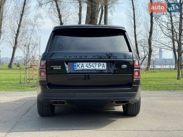 Черный Ленд Ровер Рендж Ровер, объемом двигателя 4.37 л и пробегом 119 тыс. км за 61900 $, фото 16 на Automoto.ua