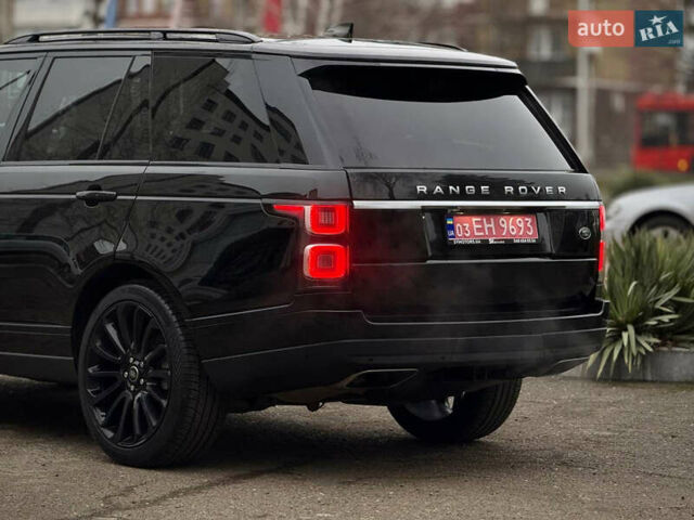 Черный Ленд Ровер Рендж Ровер, объемом двигателя 3 л и пробегом 145 тыс. км за 57000 $, фото 11 на Automoto.ua