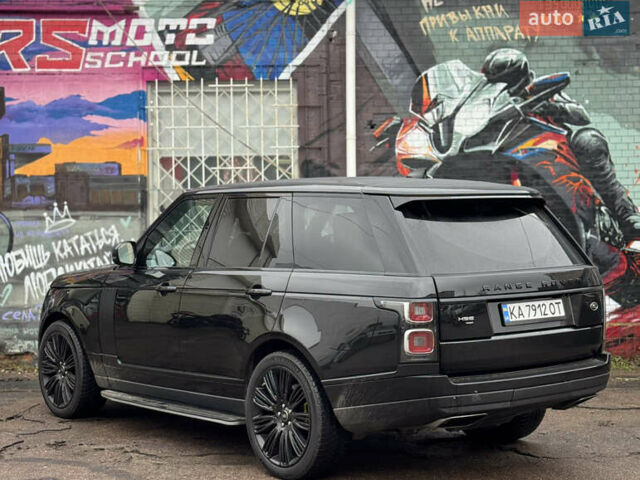 Черный Ленд Ровер Рендж Ровер, объемом двигателя 3 л и пробегом 112 тыс. км за 65000 $, фото 8 на Automoto.ua