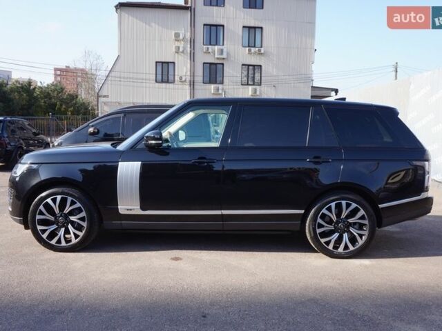 Черный Ленд Ровер Рендж Ровер, объемом двигателя 4.37 л и пробегом 127 тыс. км за 69999 $, фото 8 на Automoto.ua