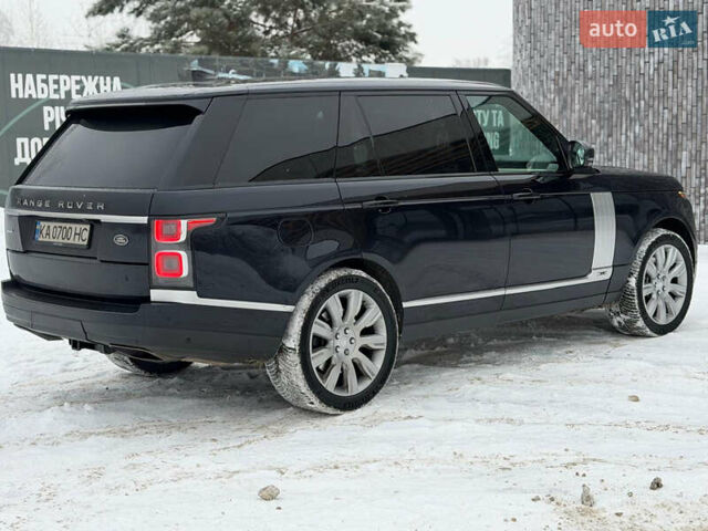 Чорний Ленд Ровер Рендж Ровер, об'ємом двигуна 5 л та пробігом 163 тис. км за 74000 $, фото 11 на Automoto.ua