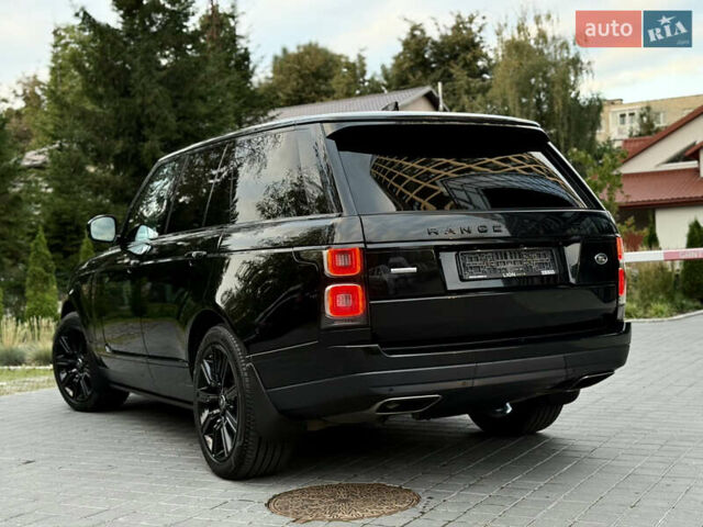 Ленд Ровер Рендж Ровер 2019 в Львове на Automoto.ua Черный Ленд Ровер Рендж Ровер, объемом двигателя 4.37 л и пробегом 160 тыс. км за 74900 $, фото 23 на Automoto.ua