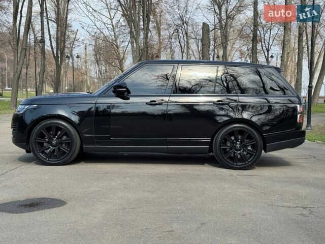 Черный Ленд Ровер Рендж Ровер, объемом двигателя 4.37 л и пробегом 119 тыс. км за 61900 $, фото 9 на Automoto.ua