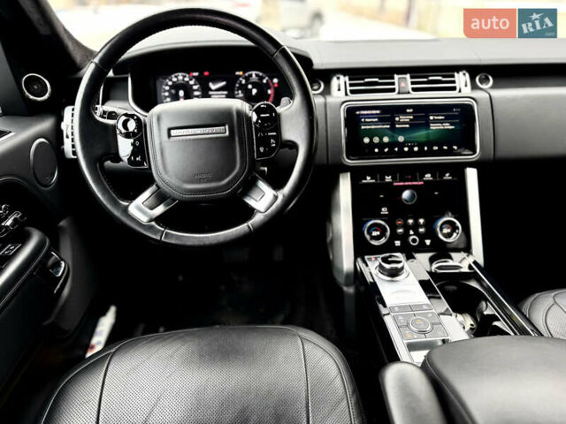 Чорний Ленд Ровер Рендж Ровер, об'ємом двигуна 4.37 л та пробігом 145 тис. км за 77000 $, фото 11 на Automoto.ua