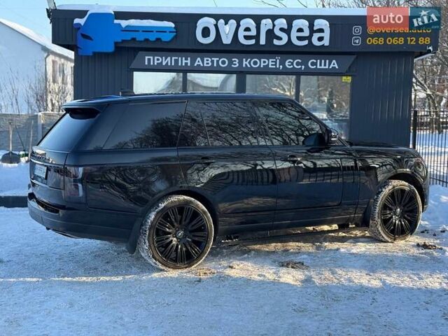 Чорний Ленд Ровер Рендж Ровер, об'ємом двигуна 5 л та пробігом 163 тис. км за 63000 $, фото 11 на Automoto.ua