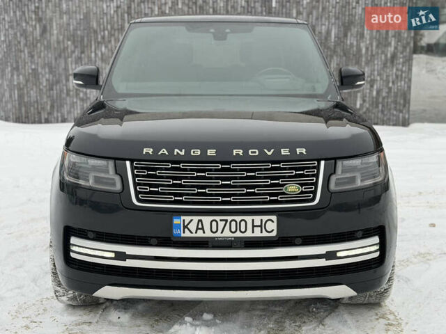 Черный Ленд Ровер Рендж Ровер, объемом двигателя 5 л и пробегом 163 тыс. км за 57000 $, фото 6 на Automoto.ua