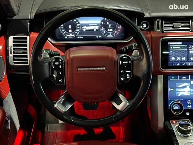 Чорний Ленд Ровер Рендж Ровер, об'ємом двигуна 5 л та пробігом 97 тис. км за 67490 $, фото 23 на Automoto.ua