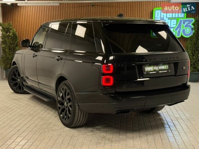 Чорний Ленд Ровер Рендж Ровер, об'ємом двигуна 4.37 л та пробігом 115 тис. км за 88000 $, фото 58 на Automoto.ua