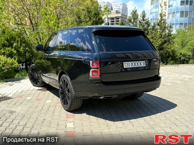 Черный Ленд Ровер Рендж Ровер, объемом двигателя 3 л и пробегом 80 тыс. км за 58000 $, фото 4 на Automoto.ua