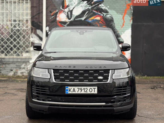 Черный Ленд Ровер Рендж Ровер, объемом двигателя 3 л и пробегом 112 тыс. км за 65000 $, фото 3 на Automoto.ua