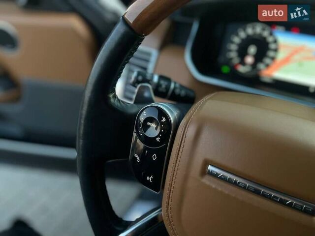 Черный Ленд Ровер Рендж Ровер, объемом двигателя 4.37 л и пробегом 137 тыс. км за 69000 $, фото 11 на Automoto.ua