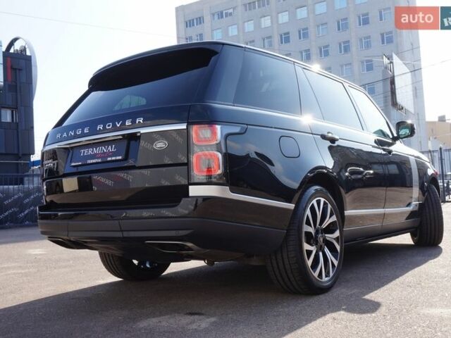 Черный Ленд Ровер Рендж Ровер, объемом двигателя 4.37 л и пробегом 127 тыс. км за 69999 $, фото 72 на Automoto.ua