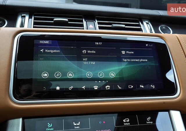 Черный Ленд Ровер Рендж Ровер, объемом двигателя 4.37 л и пробегом 128 тыс. км за 79500 $, фото 41 на Automoto.ua