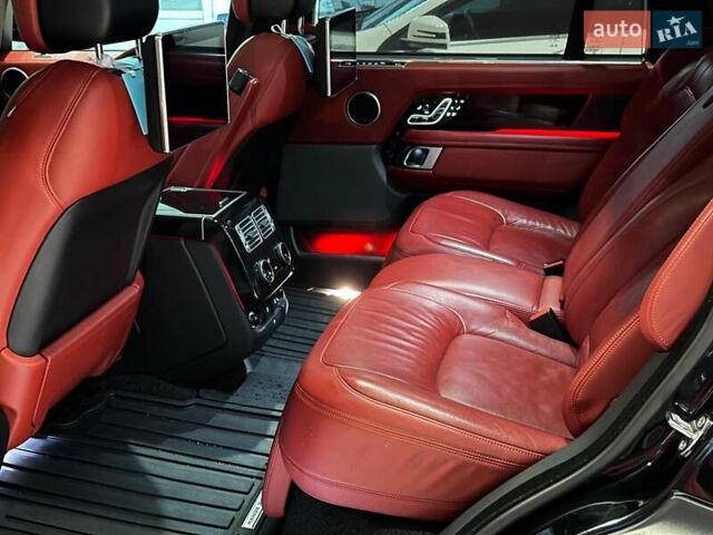Чорний Ленд Ровер Рендж Ровер, об'ємом двигуна 5 л та пробігом 97 тис. км за 67490 $, фото 16 на Automoto.ua