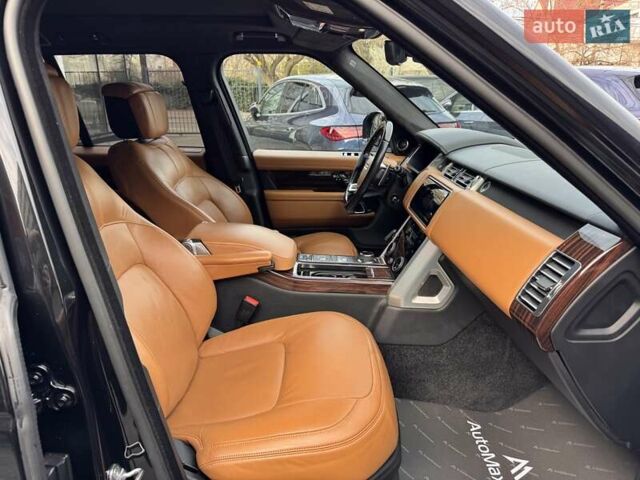 Чорний Ленд Ровер Рендж Ровер, об'ємом двигуна 4.37 л та пробігом 112 тис. км за 65900 $, фото 13 на Automoto.ua