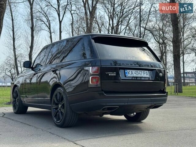 Черный Ленд Ровер Рендж Ровер, объемом двигателя 4.37 л и пробегом 119 тыс. км за 61900 $, фото 13 на Automoto.ua
