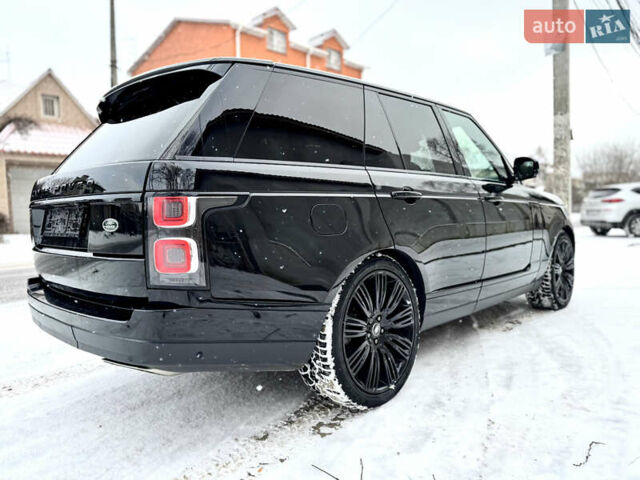 Чорний Ленд Ровер Рендж Ровер, об'ємом двигуна 4.37 л та пробігом 145 тис. км за 77000 $, фото 9 на Automoto.ua
