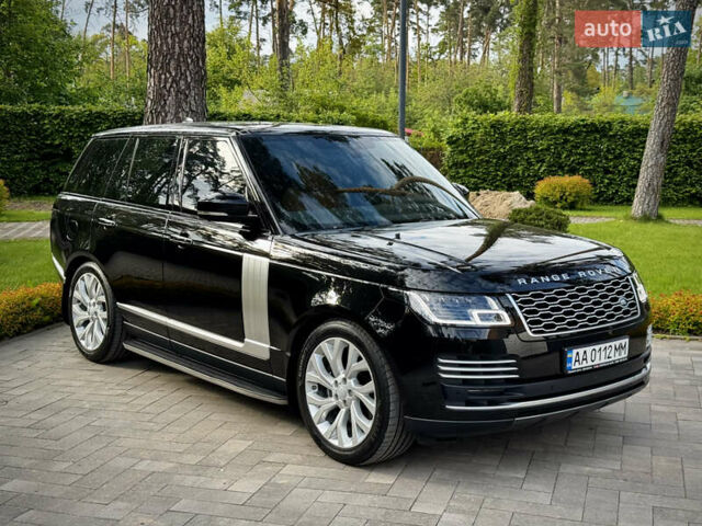Черный Ленд Ровер Рендж Ровер, объемом двигателя 2.99 л и пробегом 88 тыс. км за 76900 $, фото 10 на Automoto.ua