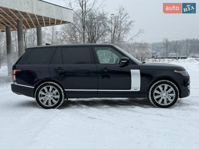 Черный Ленд Ровер Рендж Ровер, объемом двигателя 5 л и пробегом 163 тыс. км за 57000 $, фото 9 на Automoto.ua