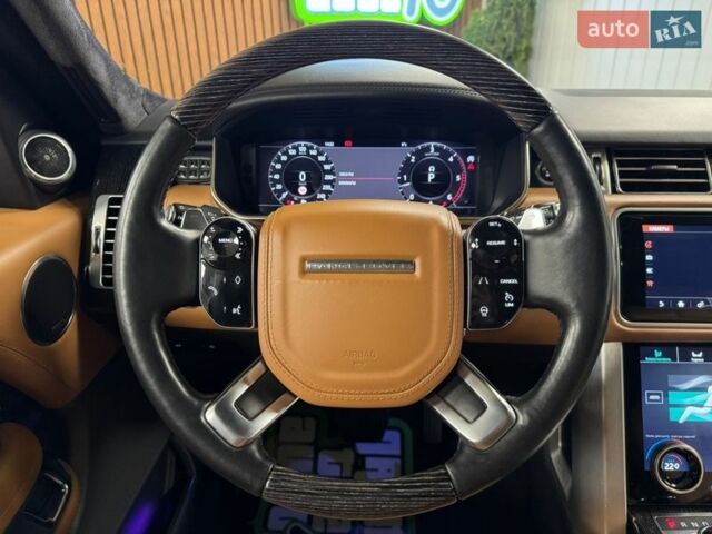 Чорний Ленд Ровер Рендж Ровер, об'ємом двигуна 4.37 л та пробігом 115 тис. км за 88000 $, фото 18 на Automoto.ua