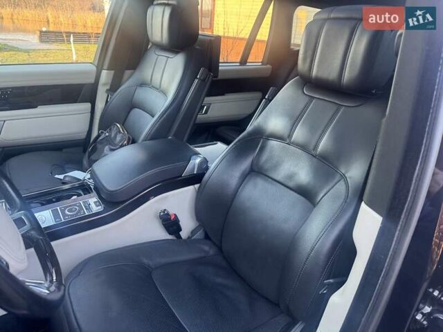 Чорний Ленд Ровер Рендж Ровер, об'ємом двигуна 5 л та пробігом 160 тис. км за 67000 $, фото 2 на Automoto.ua