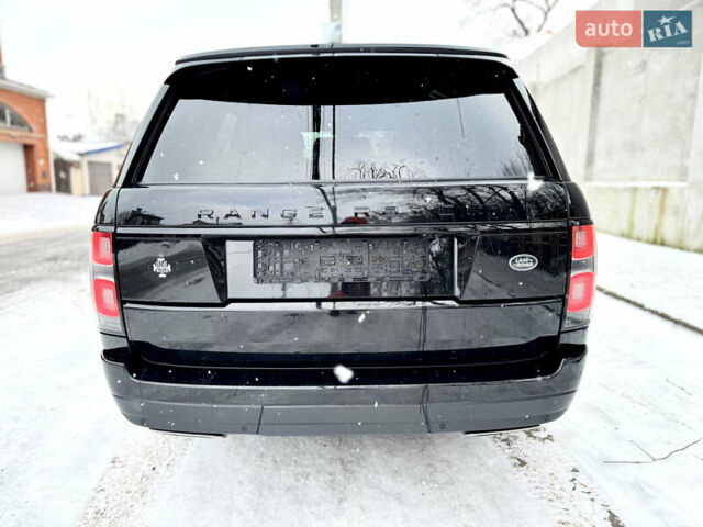 Чорний Ленд Ровер Рендж Ровер, об'ємом двигуна 4.37 л та пробігом 145 тис. км за 77000 $, фото 7 на Automoto.ua