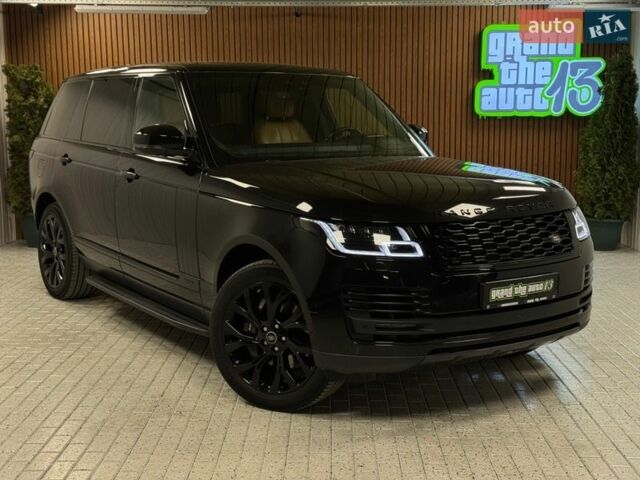 Чорний Ленд Ровер Рендж Ровер, об'ємом двигуна 4.37 л та пробігом 115 тис. км за 88000 $, фото 2 на Automoto.ua