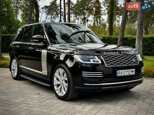 Черный Ленд Ровер Рендж Ровер, объемом двигателя 2.99 л и пробегом 88 тыс. км за 76900 $, фото 7 на Automoto.ua