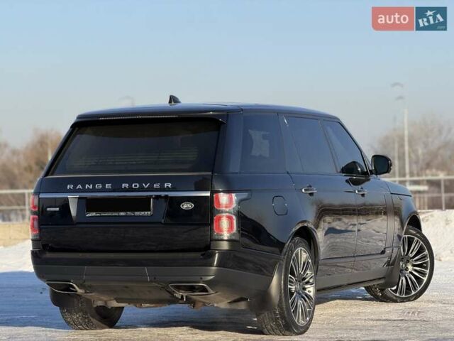 Чорний Ленд Ровер Рендж Ровер, об'ємом двигуна 4.37 л та пробігом 118 тис. км за 72900 $, фото 6 на Automoto.ua