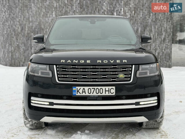Черный Ленд Ровер Рендж Ровер, объемом двигателя 5 л и пробегом 163 тыс. км за 57000 $, фото 5 на Automoto.ua