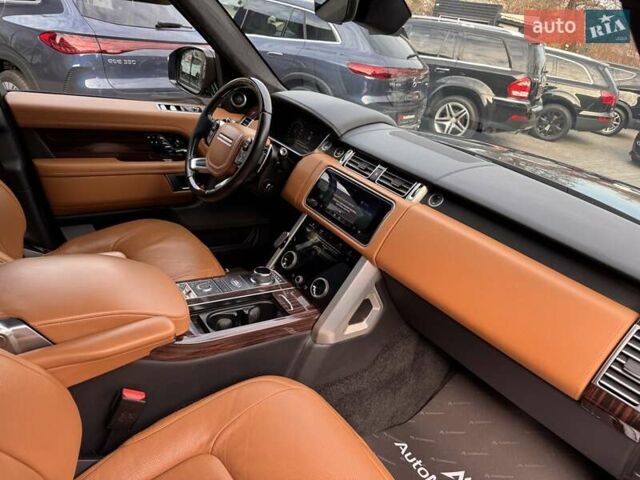 Чорний Ленд Ровер Рендж Ровер, об'ємом двигуна 4.37 л та пробігом 112 тис. км за 65900 $, фото 14 на Automoto.ua