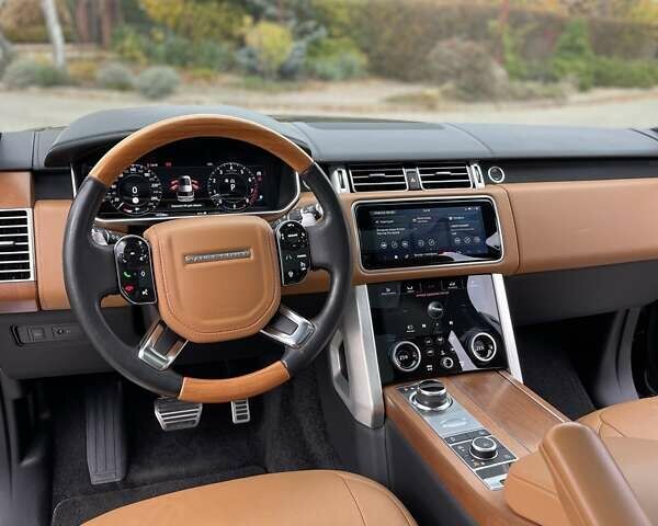 Чорний Ленд Ровер Рендж Ровер, об'ємом двигуна 5 л та пробігом 145 тис. км за 68900 $, фото 16 на Automoto.ua