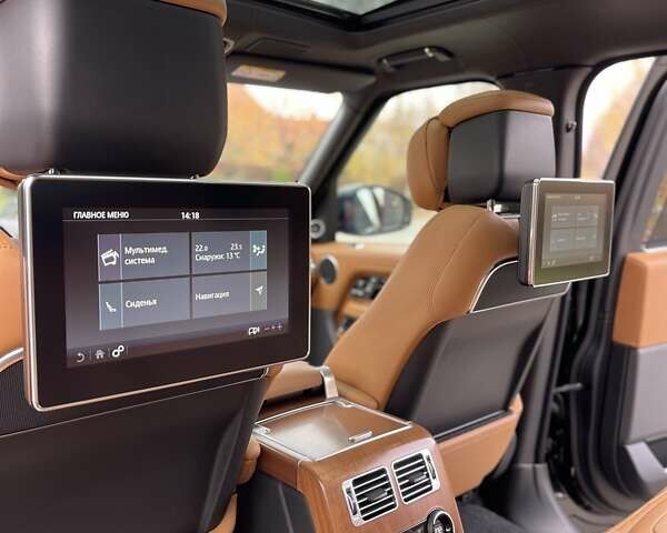 Чорний Ленд Ровер Рендж Ровер, об'ємом двигуна 5 л та пробігом 145 тис. км за 68900 $, фото 32 на Automoto.ua