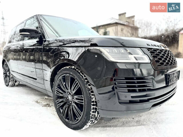 Чорний Ленд Ровер Рендж Ровер, об'ємом двигуна 4.37 л та пробігом 145 тис. км за 77000 $, фото 4 на Automoto.ua