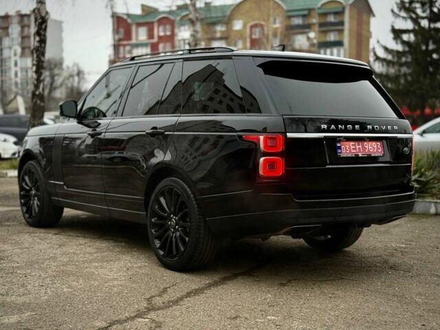 Чорний Ленд Ровер Рендж Ровер, об'ємом двигуна 3 л та пробігом 3 тис. км за 62000 $, фото 7 на Automoto.ua