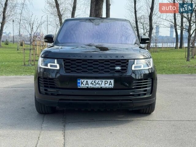 Черный Ленд Ровер Рендж Ровер, объемом двигателя 4.37 л и пробегом 119 тыс. км за 61900 $, фото 7 на Automoto.ua