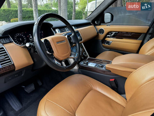 Черный Ленд Ровер Рендж Ровер, объемом двигателя 2.99 л и пробегом 88 тыс. км за 76900 $, фото 56 на Automoto.ua