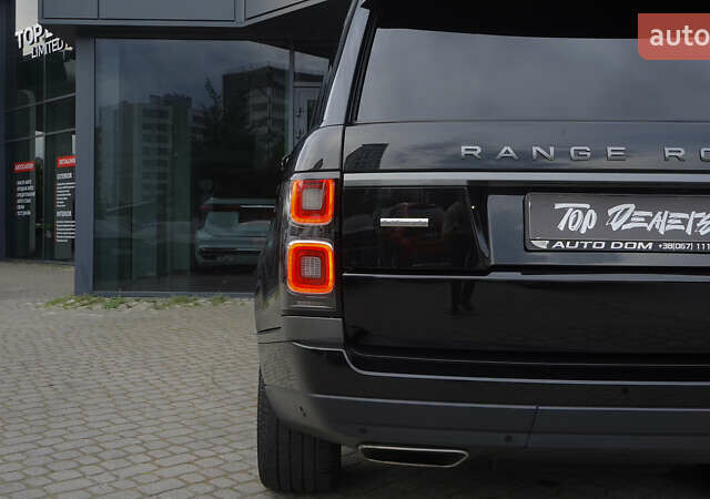 Черный Ленд Ровер Рендж Ровер, объемом двигателя 4.37 л и пробегом 128 тыс. км за 79500 $, фото 21 на Automoto.ua
