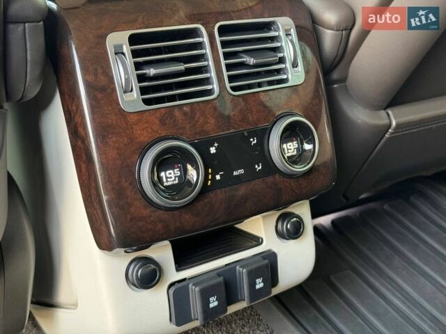 Черный Ленд Ровер Рендж Ровер, объемом двигателя 4.37 л и пробегом 119 тыс. км за 61900 $, фото 38 на Automoto.ua