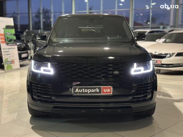 Чорний Ленд Ровер Рендж Ровер, об'ємом двигуна 5 л та пробігом 97 тис. км за 67490 $, фото 1 на Automoto.ua