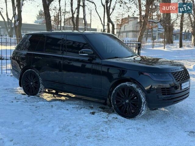 Черный Ленд Ровер Рендж Ровер, объемом двигателя 5 л и пробегом 163 тыс. км за 59000 $, фото 8 на Automoto.ua